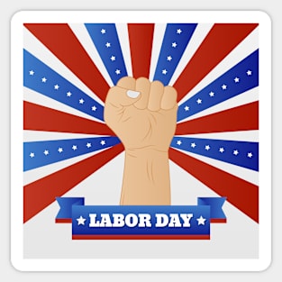 Labor Day Sticker